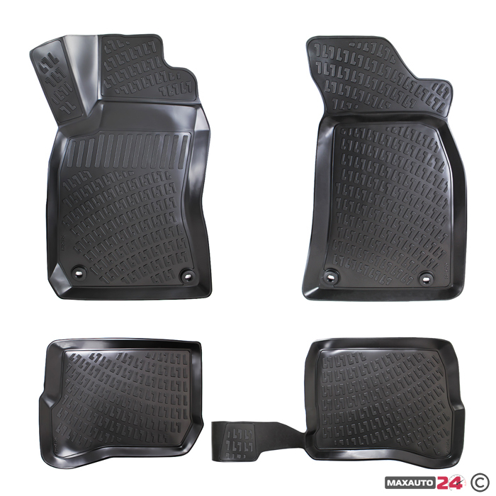 Гумени стелки RizLine съвместими с Audi A4 / B5 94-01