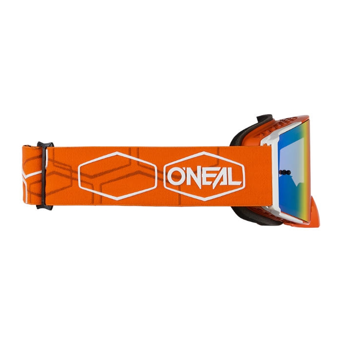 Мотокрос Очила O'Neal B-30 HEXX V.22 Orange/White - Radium Red