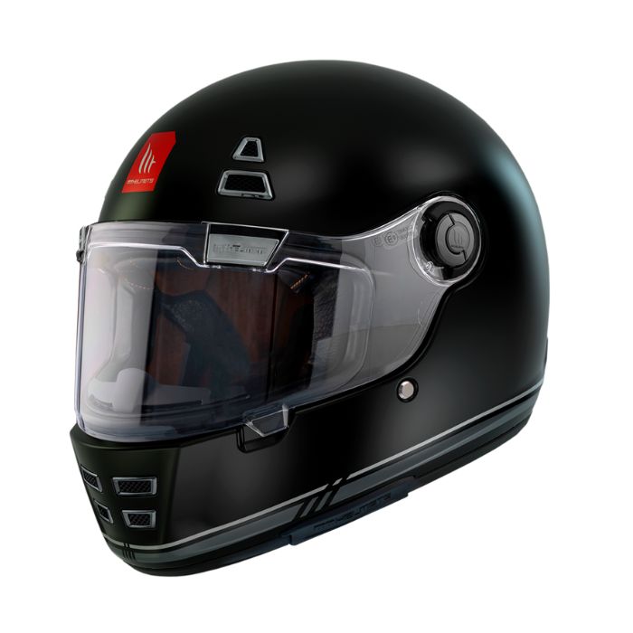 Каска за мотор MT Jarama SV Solid B2 Matt Black