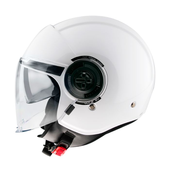 Каска за Скутер MT Viale S Solid A0 Gloss White