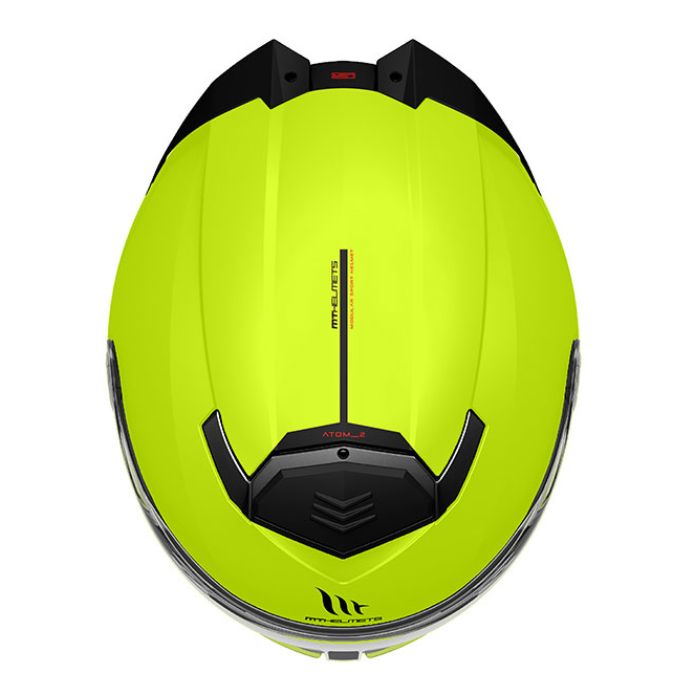Отваряема каска MT Atom 2 SV A3 Solid Gloss Fluo Yellow