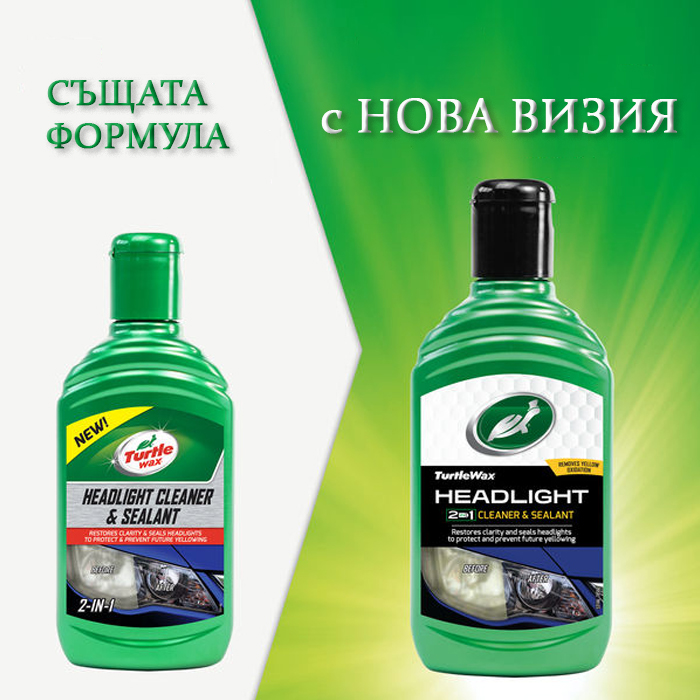 Turtle Wax за фарове