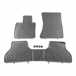 Гумени стелки Rezaw-Plast съвместими с  BMW X5 E70 (2006-2013) / BMW X6 E71 (2008-2014)