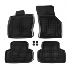 Гумени стелки Rezaw-Plast съвместими с VW Golf VII 2012-2019 / Audi A3 седан / Sportback след 2012