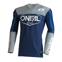 Мотокрос Блуза O'Neal Mayhem HEXX V.22 Blue/Grey