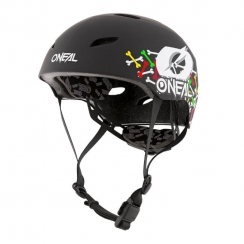 Детска вело каска O'Neal Dirt Lid Youth Skulls Black/Multi