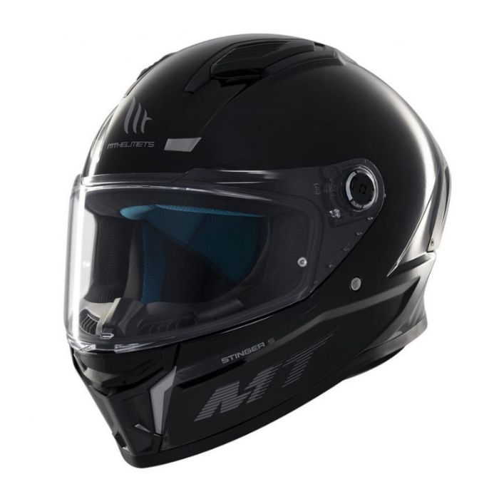 Каска за мотор MT Stinger 2 Solid A11 Gloss Black