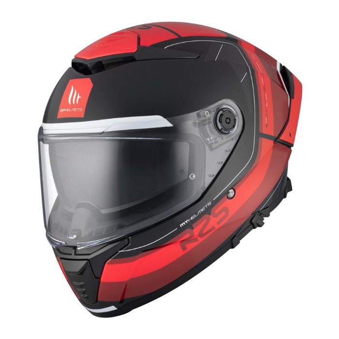 Мото Каска MT Thunder 4 SV R25 B35 Black/Red