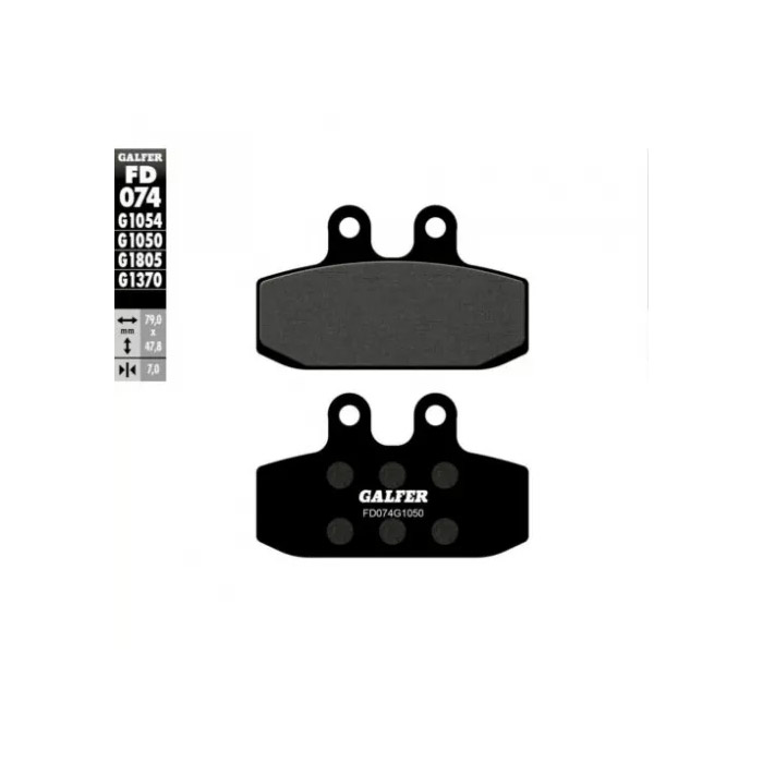 Предни мото накладки Galfer SCOOTER FD074G1050