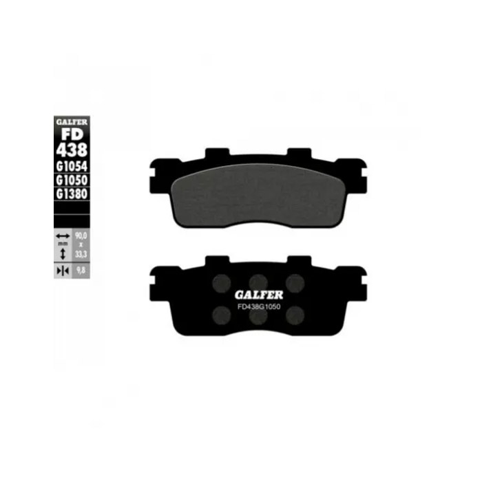 Задни мото накладки Galfer SCOOTER FD438G1050