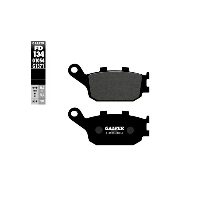Задни мото накладки Galfer SEMI METAL FD134G1054