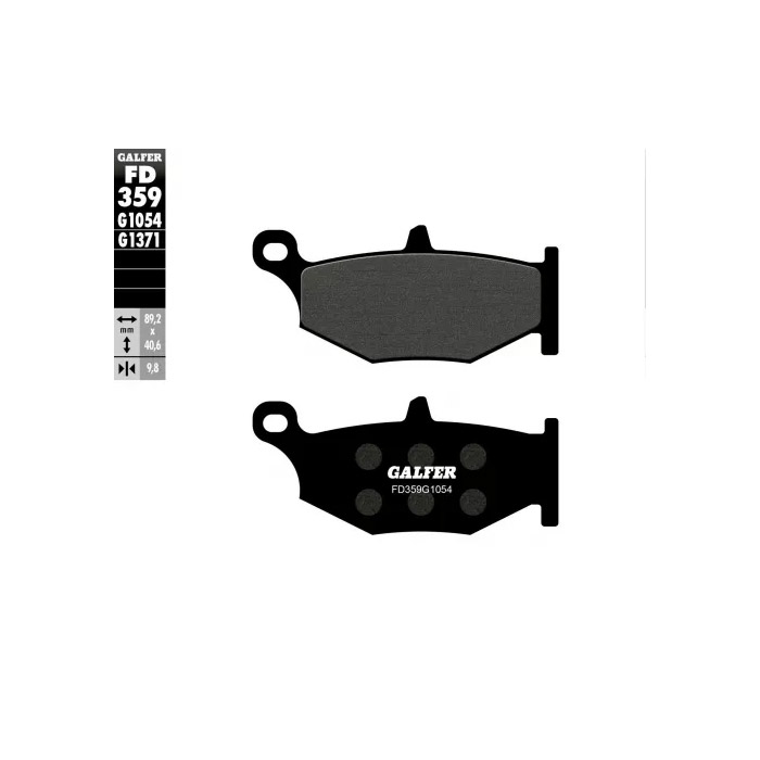 Задни мото накладки Galfer SEMI METAL FD359G1054