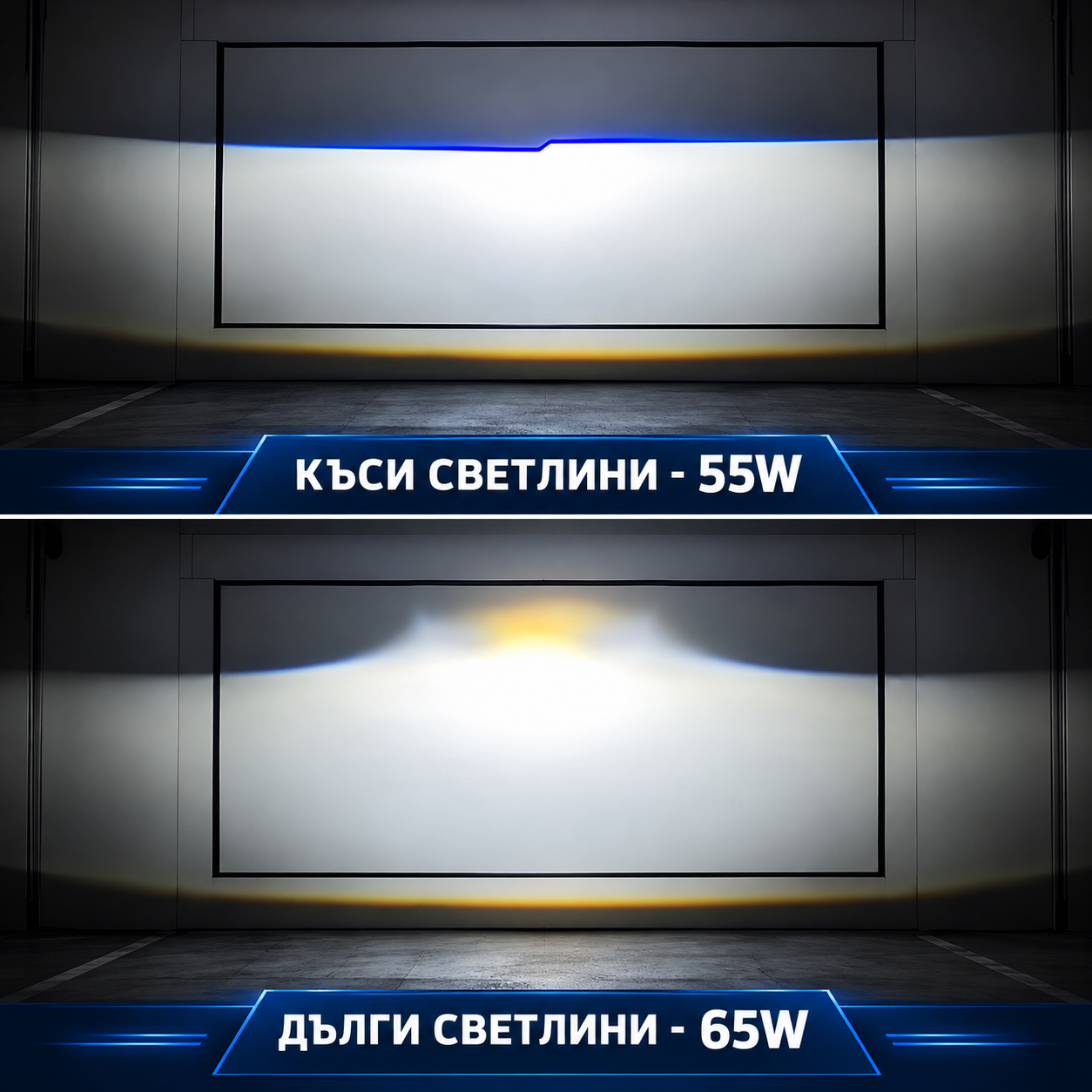 Лупи за фар Bi LED K5 55W