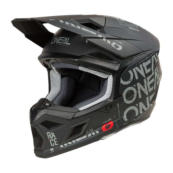 Мотокрос Каска O'Neal 3Series Static Black/Gray V.25